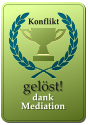 Konflikt  gelst!  dank Mediation